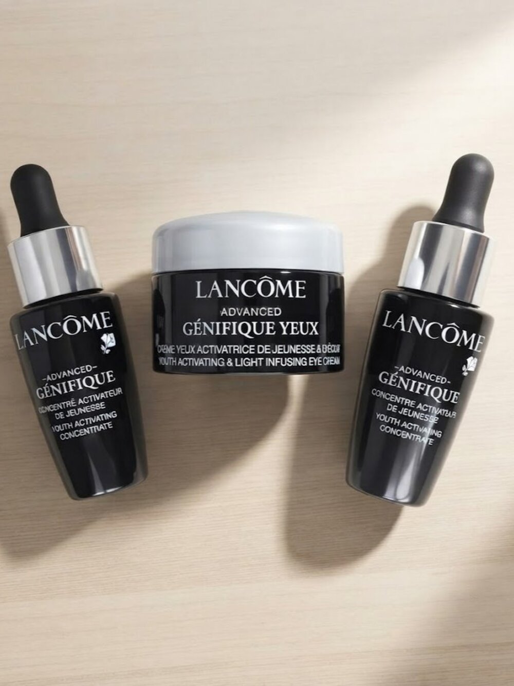❇️ Lancôme Advanced Genefique Youth Activating Concentrate & Yeux Eye Cream Set